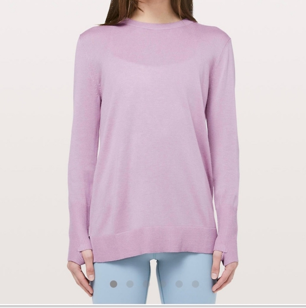 Lululemon Still At Ease Pullover Sweater SIZE 8 - Picture 5 of 11